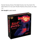 Murder Mystery Party Game - The Night Hunter Game - Ages 14+ - $562.22 MXN