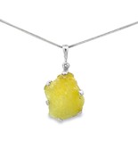 Starborn Brucite Pendant Necklace (22&quot;) Yellow - $151.05