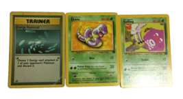 Pokemon Cards Team Rocket Ekans/Koffing Set Near Mint VTD - £3.44 GBP