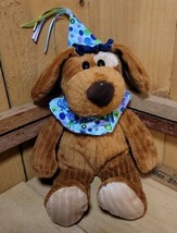 Toys R Us Animal Alley Happy Birthday Dog Gift Card Holder Plush Stuffed... - $18.79