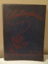 VINTAGE  HUNTINGTON, WV  WEST VIRGINIA  HIGH SCHOOL YEARBOOK  HUNTINGTON... - £19.70 GBP