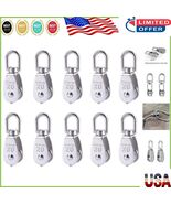 Heavy-Duty 10 Pcs Waterproof Stainless Steel Swivel Pulley Block M20 for... - $812.19 MXN