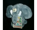 6&quot; VINTAGE 1994 ELEPHANT ANIMAL CRACKERS 24K SPECIAL EFFECTS STUFFED PLU... - £18.98 GBP