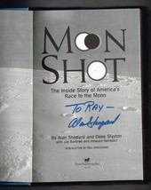 Moon Shot  By Deke Slayton Alan Shepard (1994, Hardcover) Signed Autographed - £587.59 GBP
