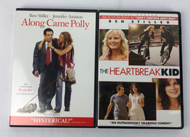 2 x Ben Stiller DVD LOT - Along Came Polly, The Heartbreak Kid - Mint Condition - £9.54 GBP