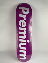 Premium Supremium Purple skateboard Canadian maple deck 7.75 x 31.25&quot; -C1 - £23.44 GBP