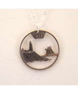 Maine - Cut-Out Coin Jewelry, Necklace - $22.32