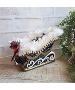 Courtly Christmas Sleigh Polka Dot Christmas Décor Polka Dot Christmas O... - $3,212.27 MXN
