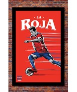FIFA World Cup Soccer Event Brazil | TEAM CHILE Poster | 13 x 19 inches - £11.75 GBP