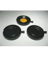 B&amp;L Reichert? Leica? Blue Green Yellow microscope filter set lot 36mm - $24.95
