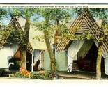 Last of the Tent Dwellers as They Summer Here Postcard Oak Bluffs Massac... - £9.49 GBP