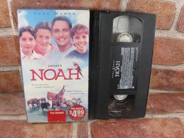 Disney&#39;s Noah VHS Noah&#39;s Arch Bible Christian Comedy 1998 Tony Danza Slipcover - £10.93 GBP