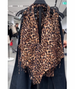 ZARA BNWT 2025. LEOPARD SWIMSUIT ANIMAL PRINT HALTER NECK. 2910/014/051 - $67.94