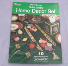 Plastic Canvas Della Robbia Home Decor Set Designs for 10 Piece Collection - $19.75