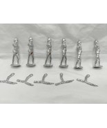 Lot Of (6) Vintage Historical Infantry With Rifles Lead Miniatures 2-3&quot; - $27.71