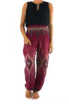 Red PEACOCK Women Boho Pants Hippie Pants Yoga Pants - £11.99 GBP