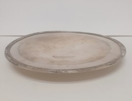 VTG WM Rogers &amp; Son Cake Pie Plate Server SilverPlate 11” Stamped 3/4&quot; F... - $49.00
