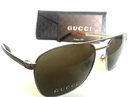 New GUCCI GG 2270/F/S CGS70 59mm Silver Men&#39;s Sunglasses Italy - £261.15 GBP