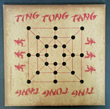 Vintage 2 Ting Tong Tang by Alox Mfg Company 1939 Pressed Boards New Old... - £31.59 GBP