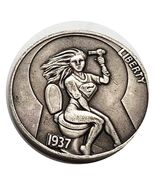 Lucky  &amp; Gift Copper “Toilet Heroine  25 mm  Coin #CL140 - $2.81
