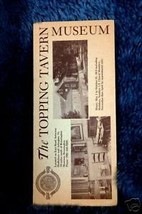 The Topping Tavern Museum Brochure - $2.50