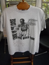 T Shirt Harlem Globetrotter LaMont Robinson XL Autographed Fruit Of the ... - £10.38 GBP