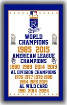 Kansas Baseball Team Memorable Flag 3x5ft Winn dates Best Royals banner - $18.00