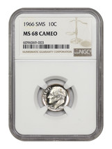 1966 10C NGC SP68CAM (Special Mint Set) - £120.72 GBP