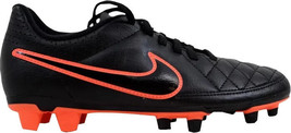 Nike Tiempo Rio II FG Black/Black-Action Red-Bright Mango 630860-002 Wom... - $74.99