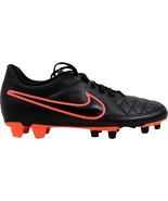 Nike Tiempo Rio II FG Black/Black-Action Red-Bright Mango 630860-002 Wom... - $81.92 CAD