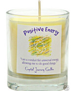 Positive Energy Magic Votive Candle - Crystal Journey - £4.71 GBP