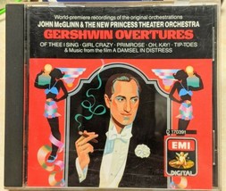GERSHWIN OVERTURES CD John McGlinn New Princess Theater Orchestra - £6.98 GBP
