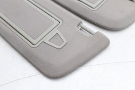 07-13 MERCEDES-BENZ W221 S550 GRAY SUN VISORS PAIR LEFT RIGHT E6289 image 4