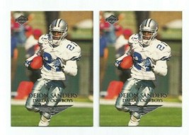 Deion Sanders (Dallas Cowboys) 1999 Collector&#39;s Edge 1ST Place Card #44 - £3.97 GBP