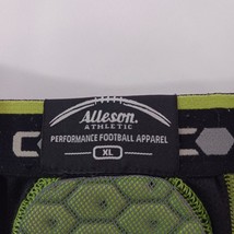 Alleson Athletic Core Men's Gray & Green Padded Football Integrated Shorts Sz XL image 4