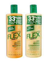 Revlon Flex Dry &amp; Damage Shampoo+Extra Body Conditioner Combo-592 ml / 2... - £36.59 GBP