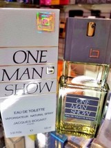One Man Show By Jacques Bogart Cologne 3.33 Oz / 3.4 Oz * New In Original Box * - £33.80 GBP