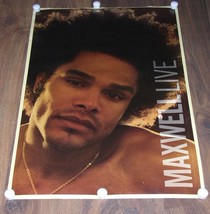 Maxwell Live Concert Poster Vintage 2008 R&amp;B Neo Soul BLACKsummers&#39;night... - $249.99