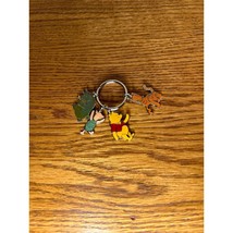 Vintage Winnie the Pooh Key Chain charms metal Disney - £11.20 GBP