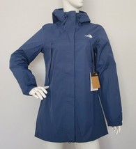 THE NORTH FACE WOMEN&#39;S ANTORA PARKA WATERPROOF RAIN JACKET Shady Blue si... - $77.97