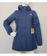 THE NORTH FACE WOMEN&#39;S ANTORA PARKA WATERPROOF RAIN JACKET Shady Blue si... - $77.97