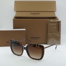BURBERRY BE4323 400513 Check Brown/Gradient Brown 54-20-140 Sunglasses N... - £101.73 GBP