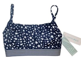 NWT Coastal Blue Swimwear Bikini Top, Coastal Blue All American Bikini Cami/Top - £14.13 GBP