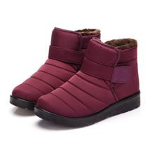 Women Boots High Quality Women Shoes Waterproof Ankle Snow Boots Shoes Warm Plus - £45.51 GBP