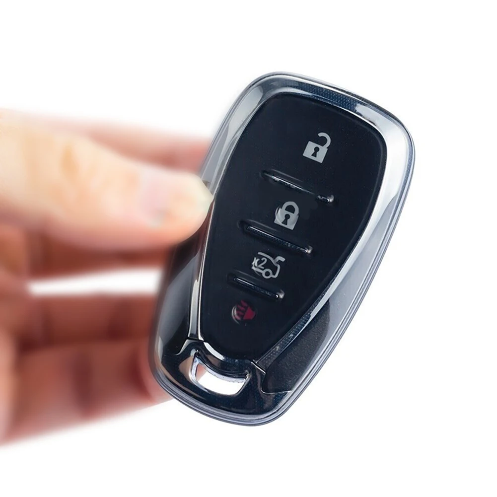 TPU Car Remote Key Case Cover for Cruze 2017-2020, Malibu 2016-2023, Camaro 20 - £10.95 GBP