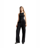 Teen Jeans Arizona Jean Womens Highest Rise Straight Leg Jean Size 4 Black - $452.37 MXN