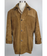 Vintage Richman Brothers Mens Corduroy Casual Work Jacket Coat Plaid Lin... - $118.80