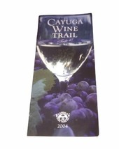 Cayuga Wine Trail “Taste It” 2004 Vintage Brochure Pamphlet - $4.87
