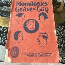 Monologues Grave And Gay, Mayme Ridley Britney - £32.08 GBP