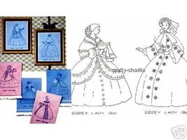 Godey&#39;s Ladies-1860-1861 embroidery transfer Mc1791 - £3.93 GBP